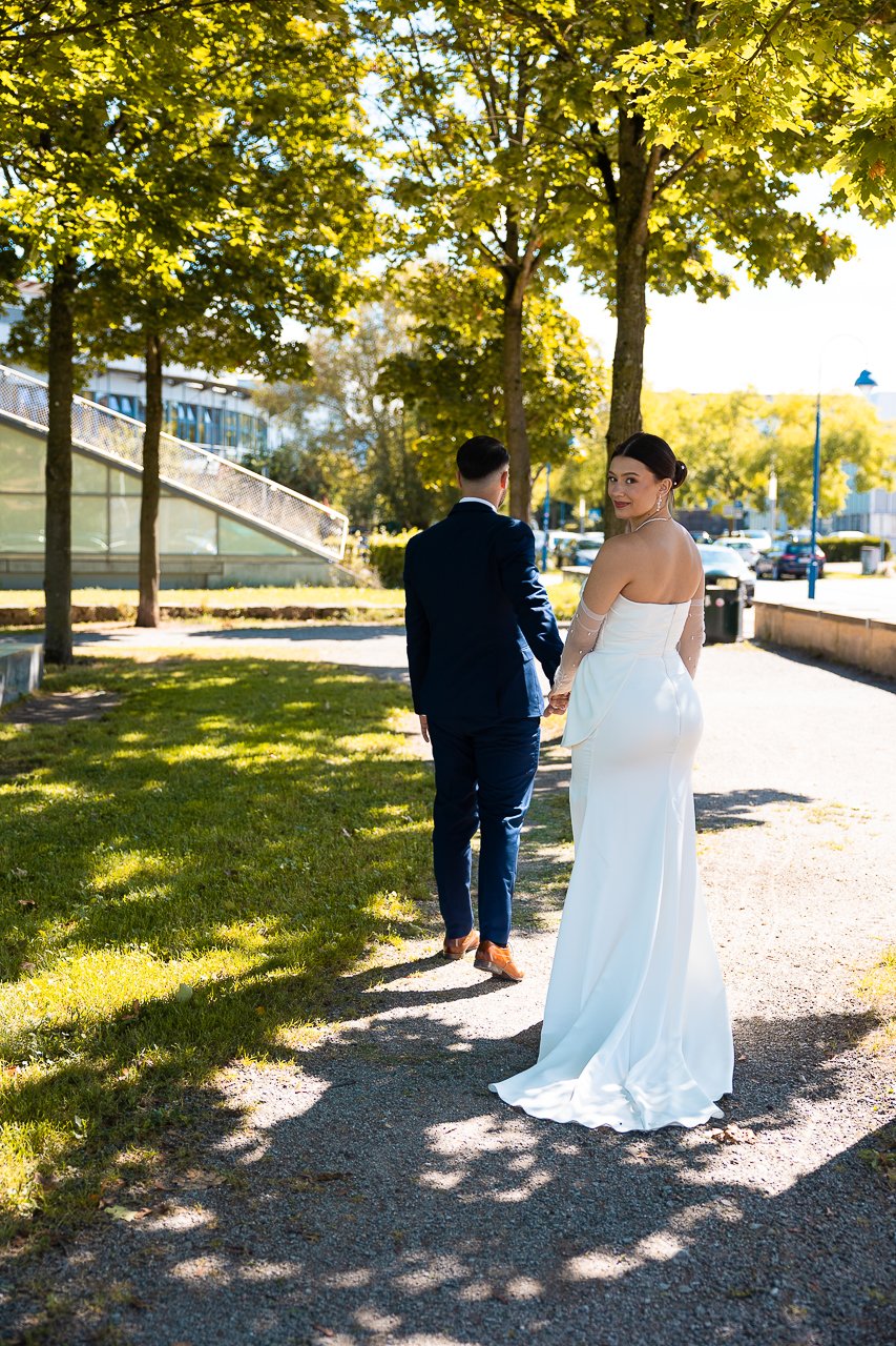 Hochzeitsfotograf Freiburg Schwarzwald, Brautpaarshooting in Freiburg Schwarzwald