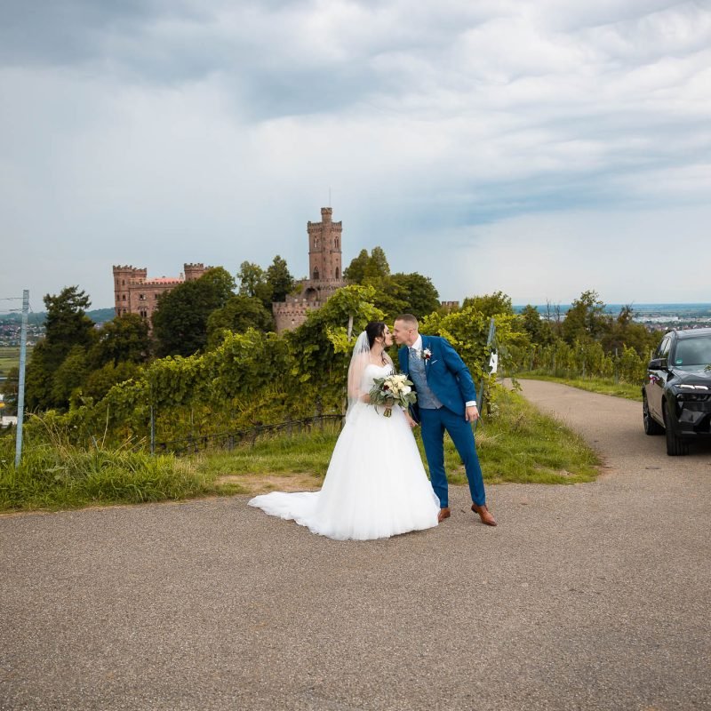 Hochzeitsfotograf Offenburg Hochzeit Schloß Ortenberg Brautpaarshooting